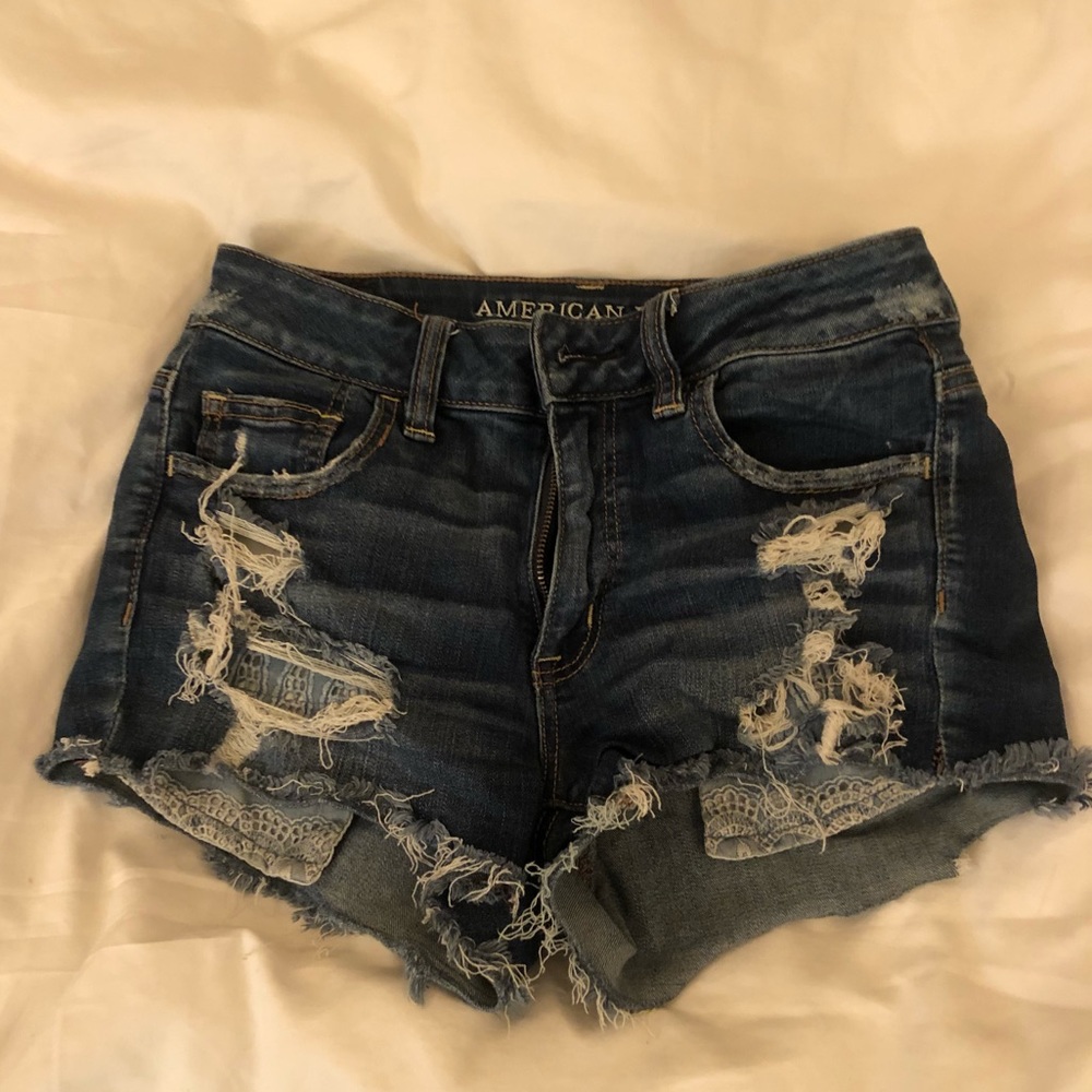 American Eagle Hi-Rise Shortie